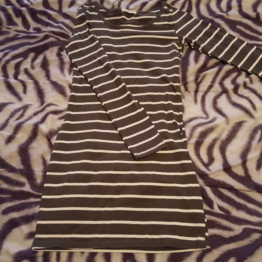 Striped Bodycon Dress
